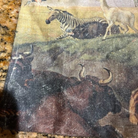 Italian Made Bag Purchased in the Vatican Museum in Rome, Italy 12W 14H - Picture 4 of 6